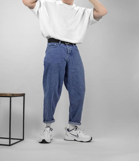 Indigo Blue jean momfit